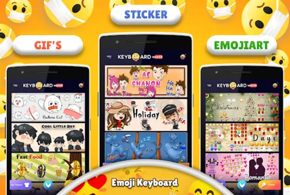 Keyboard  Emoji, Theme & Gifs android App screenshot 4